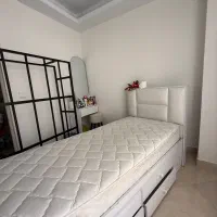 تخت خواب یکنفره کشو دار با تشک رویال|تخت و سرویس خواب|تهران, دارآباد|دیوار