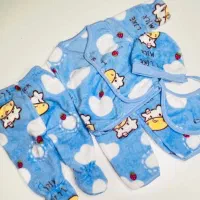 پنج تیکه بیمارستانی نوزادی حوله ای