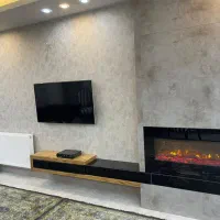 شومینه برقی ۱۲۰ سانت توکار