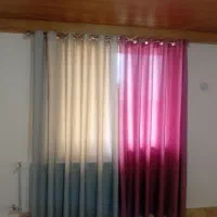 پرده پانچ دورنگ