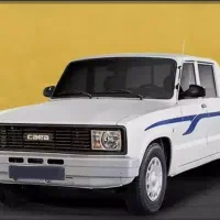 مزدا دوکابین مدل 96 سالم