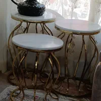 مبل 7 نفره مدل چسترو جلو مبلی طلایی ۴ تایی|مبلمان خانگی و میز عسلی|ری, صفاییه (چشمه علی)|دیوار