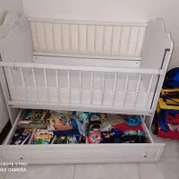 تخت کودک در حد نو|تخت و صندلی بچه|تهران, دهکده المپیک|دیوار