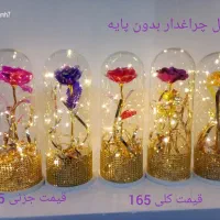 گل شیشه ای و مصنوعی مخصوص قنادی و لوازم جشن تولد