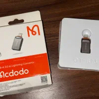 مبدل تبدیل OTG تبدیل USB به لایتنینگ مک دودو آک