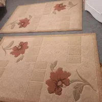 فرش کناره طرح گل