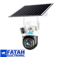 دوربین بی سیم خورشیدی دو لنز