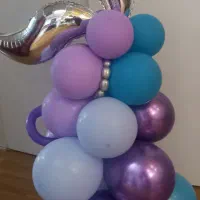 بادکنک تم پری دریایی زیبا