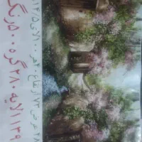 تابلو فرش دستبافت طرح کوچه باغ|تابلو فرش|تهران, شهرک دانشگاه|دیوار