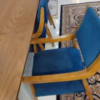 نهارخوری ۸ نفره چوب راش