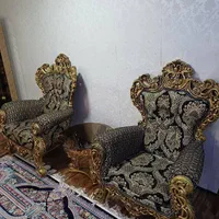 مبل ۹ نفره کاملا سالم ب همراه جلومبلی عسلی|مبلمان خانگی و میز عسلی|بندر ماهشهر, |دیوار