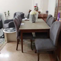 مبل راحتی و میز ناهار خوری ۶ نفره|مبلمان خانگی و میز عسلی|تهران, منیریه|دیوار
