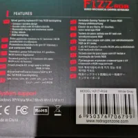 کیبورد مکانیکی ردراگون k617 fizz سفید خاکستری