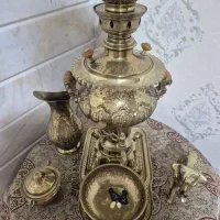 سماور ذغالی،قلم زنی