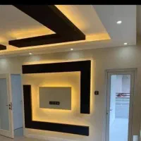 کنافکاری نقاشی نصب لاین و غیره|خدمات پیشه و مهارت|سنقر, |دیوار