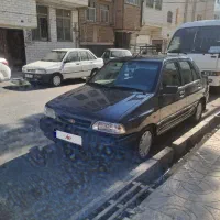 پراید مدل ۹۸ تمام بی رنگ