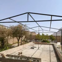 کارگاه درب و پنجره فلزی سقف و شیروانی آهنی سیار