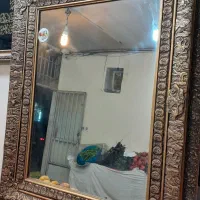 اینه تکی گل کاری