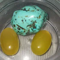 سنگ فیروزه نیشابور تراش نخورده