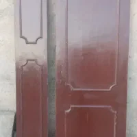 درب چوبی کاملا سالم