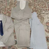 کت وشلوار پسرانه همراه باپیراهن وکروات