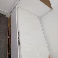 تخت یک نفره باتشک|تشک تختخواب|اهرم, |دیوار