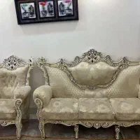 مبل هفت نفره و میز و عسلی