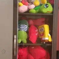 کتابخانه درب شیشه ای داره سالم