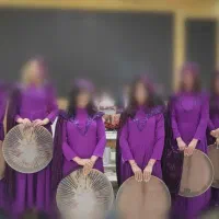 دف نوازان و گروه رقص ماریا