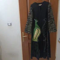 دو عدد مانتو جواهر دوزی سوزن دوزی مجلسی زنانه|لباس|مشهد, امام خمینی|دیوار