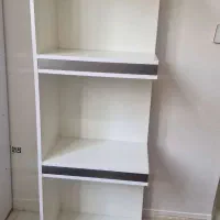 شلف ام دی اف هایگلاس اصل خیلی در حد نو محکم|کتابخانه، شلف، قفسه‌های دیواری|تهران, نبی اکرم|دیوار