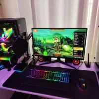 2 عدد کامپیوتر گیمینگ + مانیتور 27 اینچ