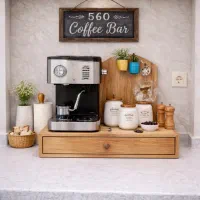 کافی بار خانگی قهوه