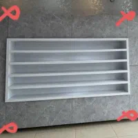 فروش ۲ عدد ویترین MDF با کابینت در بالا و پایین|بوفه، ویترین، کنسول|صومعه‌سرا, |دیوار