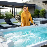 جکوزی بزرگ ظرفیت تا ۱۰ نفر سونا خشک بخار کابین دوش|لوازم حمام|تهران, کوی بیمه|دیوار