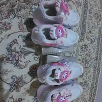 کفش چراغ دار کرومی دخترانه