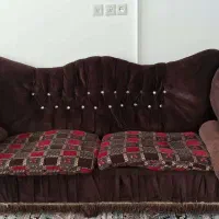 مبل 7 نفره سلطنتی|مبلمان خانگی و میز عسلی|بافق, |دیوار