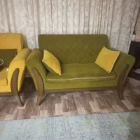 مبل ۷نفره تمیز|مبلمان خانگی و میز عسلی|رشت, ترمینال|دیوار