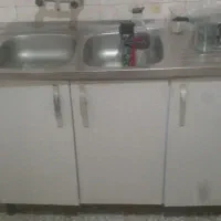 کابینت بدنه فلز و درب mdf
