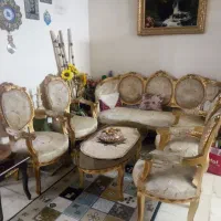 مبل طرح استیل ۹ نفره