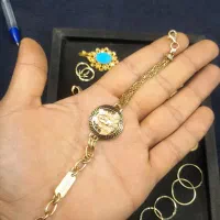 دستبند طلای  ورساچه بدون اجرت و مالیات