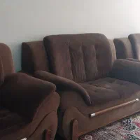 مبل 7 نفره قهوه ای