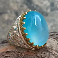 عقیق آبی زبرجد عقیق نباتی|جواهرات|تهران, دبستان|دیوار