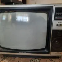 تلویزیون رنگی sanyo قدیمی اصل ژاپن