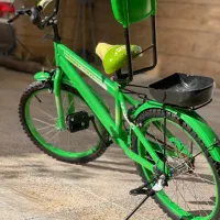 دوچرخه سایز ۲۰ سبز رنگ|دوچرخه، اسکیت، اسکوتر|شیراز, شهرک ولیعصر|دیوار