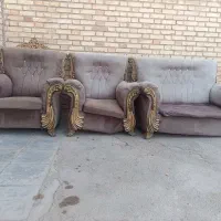 فروش ۴ عدد مبل|مبلمان خانگی و میز عسلی|شهرضا, |دیوار
