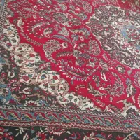 باسلام،یک جفت قالی زمینه قرمزبدون پارگی،تمیز۶۲۰۰|فرش|تربت‌حیدریه, پارک کاشانی|دیوار