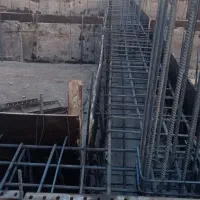 پله پیچ بتنی واسکلت بتن|خدمات پیشه و مهارت|بوئین زهرا, |دیوار