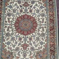 فرش زرونیم چله ابریشم
