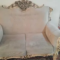 مبل ۷ نفره سالم وتمیز|مبلمان خانگی و میز عسلی|تهران, منصوریه (پل سیمان)|دیوار